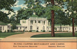 Flying Clipper Restaurant and Cabins Aberdeen, MD Postcard Postcard Postcard