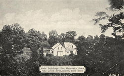 The Green Bowl - Main Buildings from Mammoth Rock Burke, NY Postcard Postcard Postcard