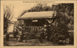 The Balsam, Rip Van Winkle Cabins Catskill, NY Postcard Postcard Postcard