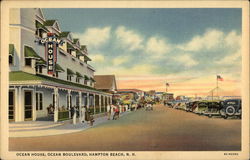 Ocean House, Ocean Boulevard Postcard