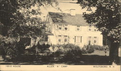 1810 House - Allen "A" Camp Wolfeboro, NH Postcard Postcard Postcard