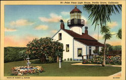 Point Pinos Light House Pacific Grove, CA Postcard Postcard Postcard