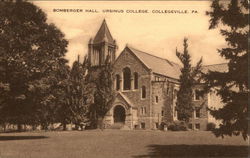 Ursinus College - Bomberger Hall Postcard