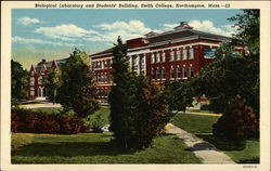 Biological Laboratory and Students' Building, Smith College Postcard