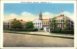 State Normal School Oswego, NY Postcard Postcard Postcard