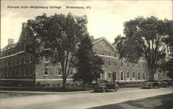 Forrest Hall at Middlebury College Postcard