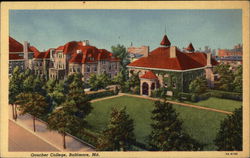 Goucher College Baltimore, MD Postcard Postcard Postcard