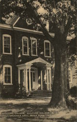 Guilford College, Archdale Hall, Men's Dormitory North Carolina Postcard Postcard Postcard