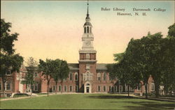 Dartmouth College - Baker Library Postcard