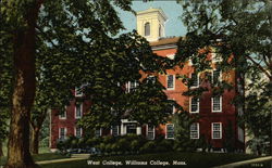 Williams College - West College Williamstown, MA Postcard Postcard Postcard