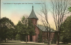 Lee Chapel on Washington and Lee Campus Postcard