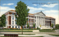 Administration Building, Purdue University Lafayette, IN Postcard Postcard Postcard