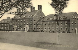 Girls' Dormitory, RI State College Kingston, RI Postcard Postcard Postcard