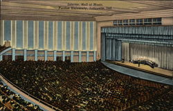 Purdue University - Hall of Music, Interior Lafayette, IN Postcard Postcard Postcard