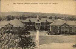 Men's Dormitory, Arkansas Polytechnic College Russellville, AR Postcard Postcard Postcard