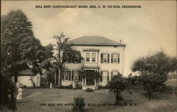 Hill Rest Convalescent Home Mechanicville, NY Postcard Postcard Postcard