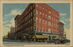 Wauregan Hotel Norwich, CT Postcard Postcard Postcard