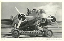 Loading Bombs, U. S. Army Air Corps Postcard