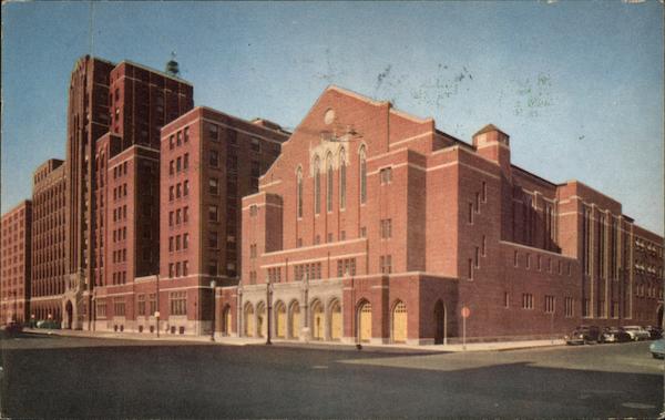 Moody Bible Institute - Main Buildiings Chicago, IL Postcard