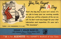 Alemite Advertising Postcard Postcard Postcard