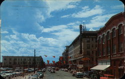 Sixteenth Street Looking West Cheyenne, WY Postcard Postcard Postcard