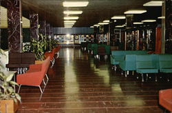 Upper Lobby of Gander International Air Terminal Newfoundland And Labrador Canada Postcard Postcard Postcard