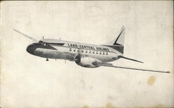 Lake Central Airlines Aircraft Postcard Postcard Postcard