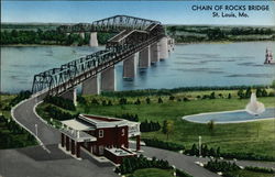 Chain of Rocks Bridge St. Louis, MO Postcard Postcard Postcard