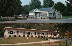 Sunset Motel Cabins & Restaurant St. Albans, VT Postcard Postcard Postcard