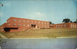 Swint Hall, Administrative Library Wheeling, WV Postcard Postcard Postcard