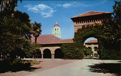 Stanford University - East Gate Postcard