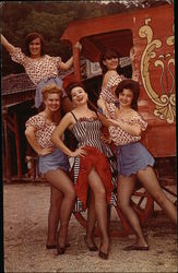 Frontier Land Girls - Frontier Land Postcard