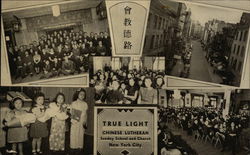 True Light Chinese Lutheran Sunday School and Church New York, NY Postcard Postcard Postcard