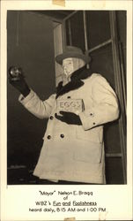 Nelson E. Bragg, WBZ Radio Postcard