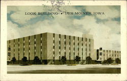 LOOK Magazine Building Des Moines, IA Postcard Postcard Postcard