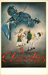 Chardas Hungarian Cuisine New York, NY Postcard Postcard Postcard