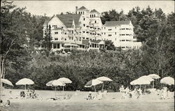 Soo-Nipi Lodge on Lake Sunapee Postcard