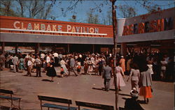 Clambake Pavilion, Lincoln Park Postcard