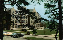 Fairfield University Showing Xavier Hall Connecticut Postcard Postcard Postcard