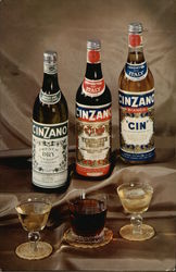 Cinzano "Cin" Vermouth Postcard