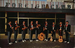 Mariachi Band - A Gay Group of Musicians Postcard