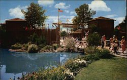 Frontierland Entrance Anaheim, CA Disney Postcard Postcard Postcard