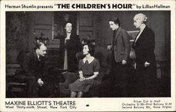 Herman Shumlin Presents "The Children's Hour" by Lillian Hellman Postcard