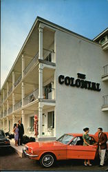 The Colonial Hotel and New Motor Lodge Cape May, NJ Postcard Postcard Postcard