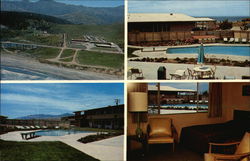 San Simeon Lodge Postcard