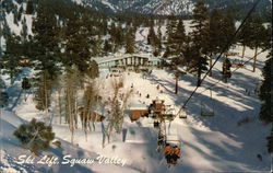 Ski Lift, Squaw Valley Olympic Valley, CA Postcard Postcard Postcard