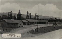 Valley Motel Postcard