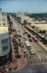 Famous Lincoln Road Miami Beach, FL Postcard Postcard Postcard