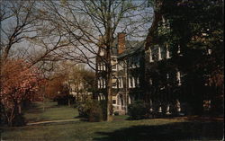 Clinton Hall with Head Masters House in Background Postcard