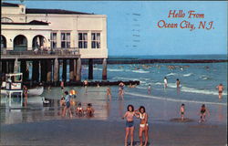 Greetings from Ocean City, N.J. Postcard